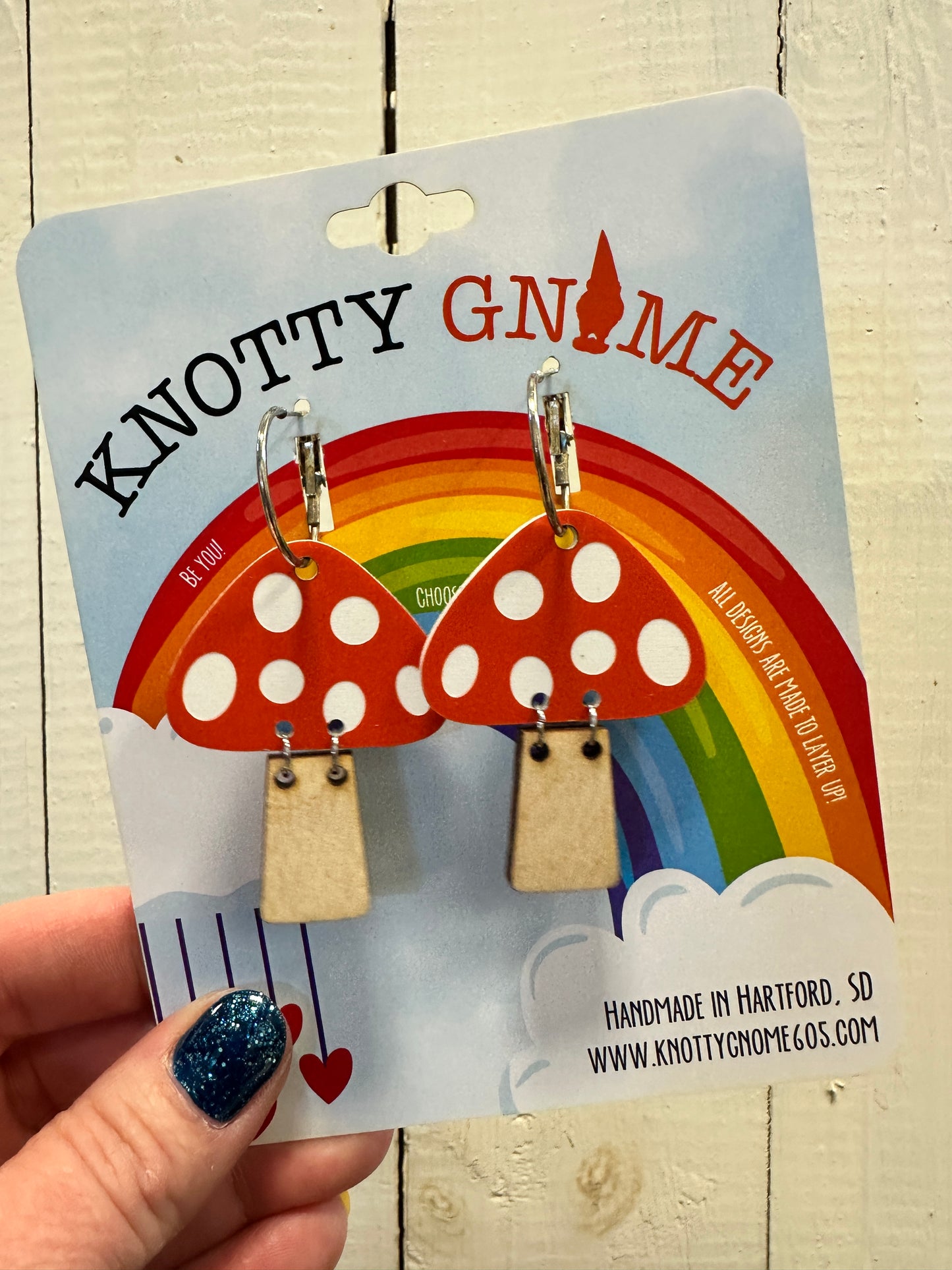 Mushroom Earrings
