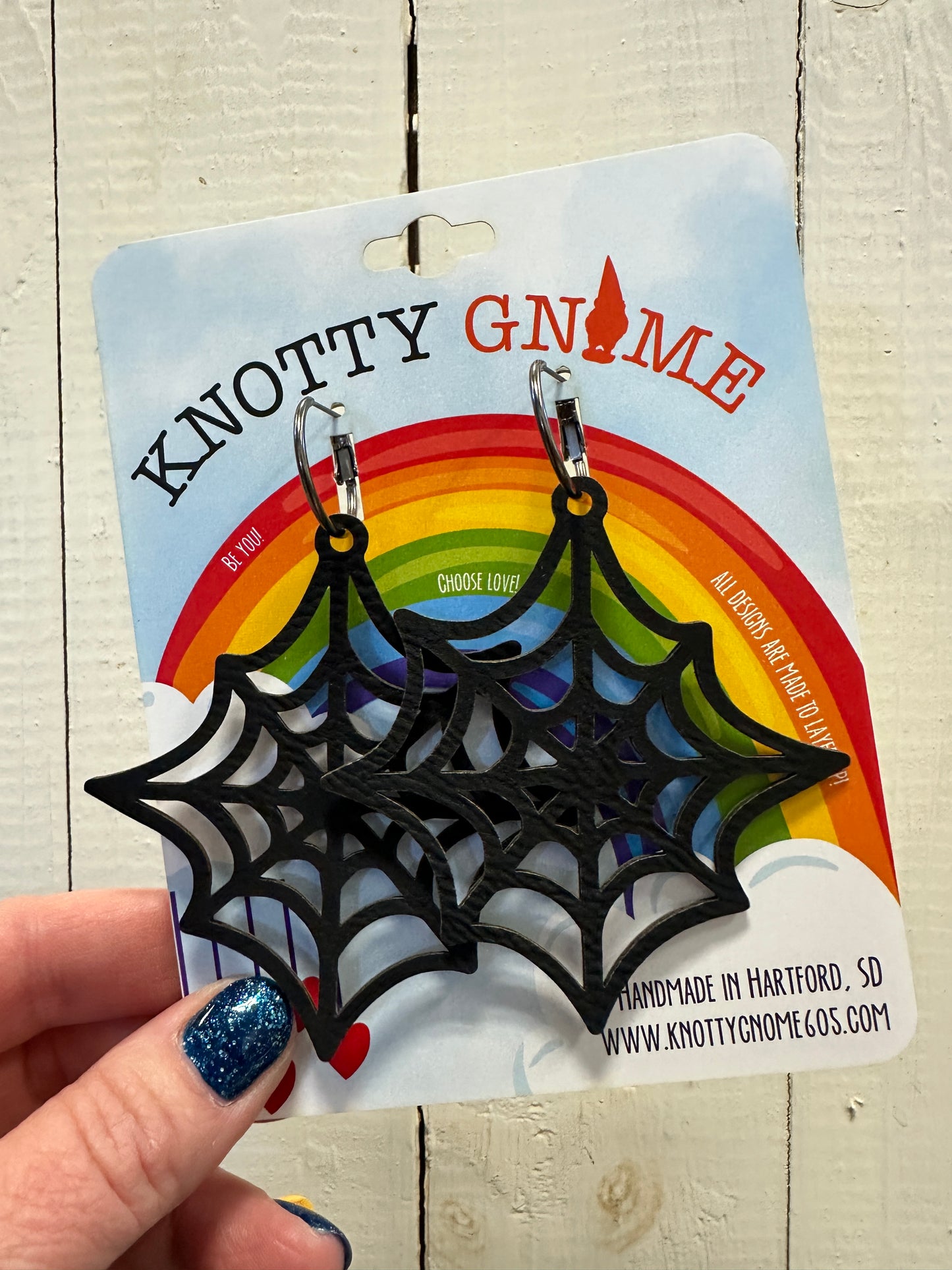 Spiderweb Earrings