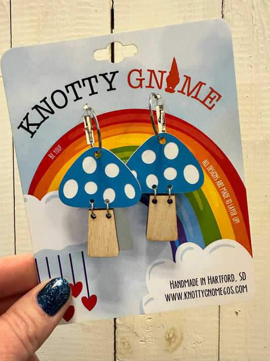 Mushroom Earrings