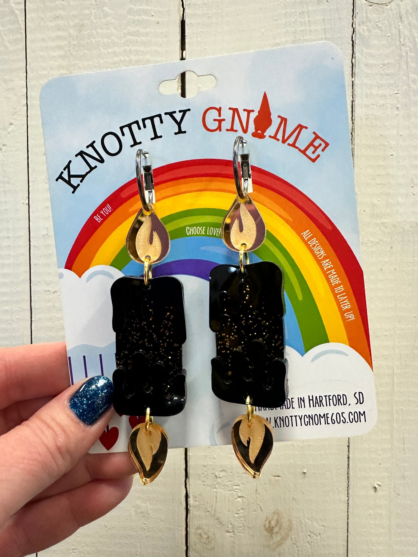 Candle at Both Ends Earrings