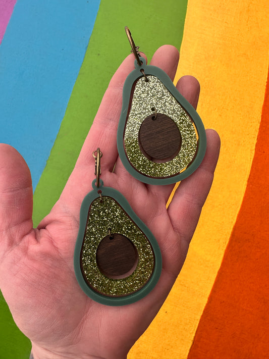 Avocado Earrings