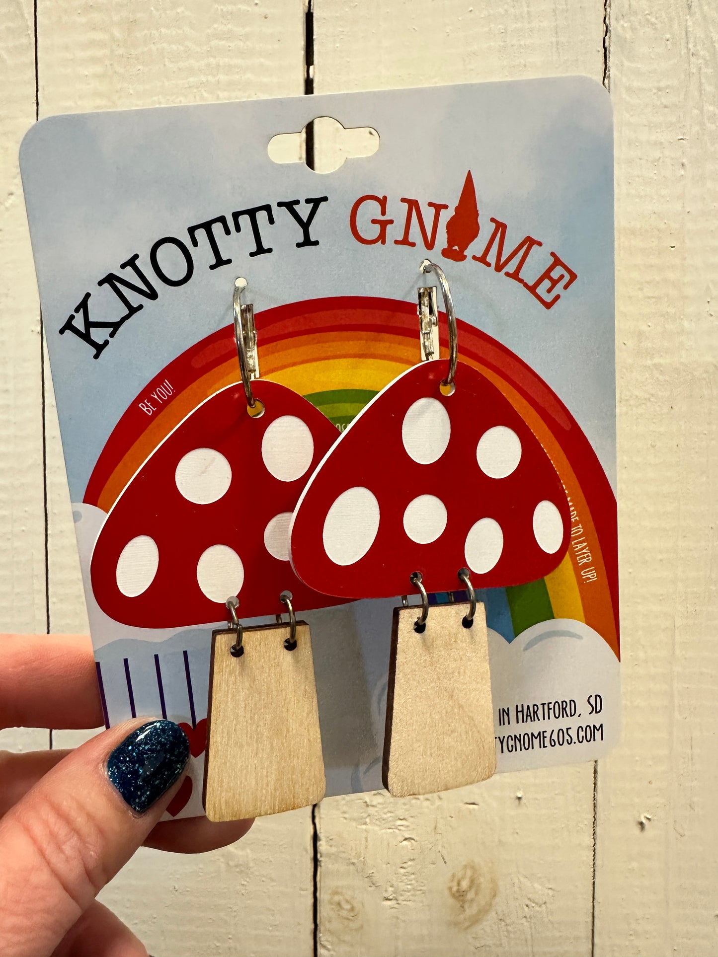 Mushroom Earrings