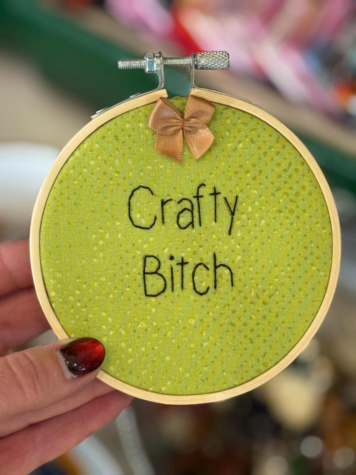 Crafty B*tch Embroidery