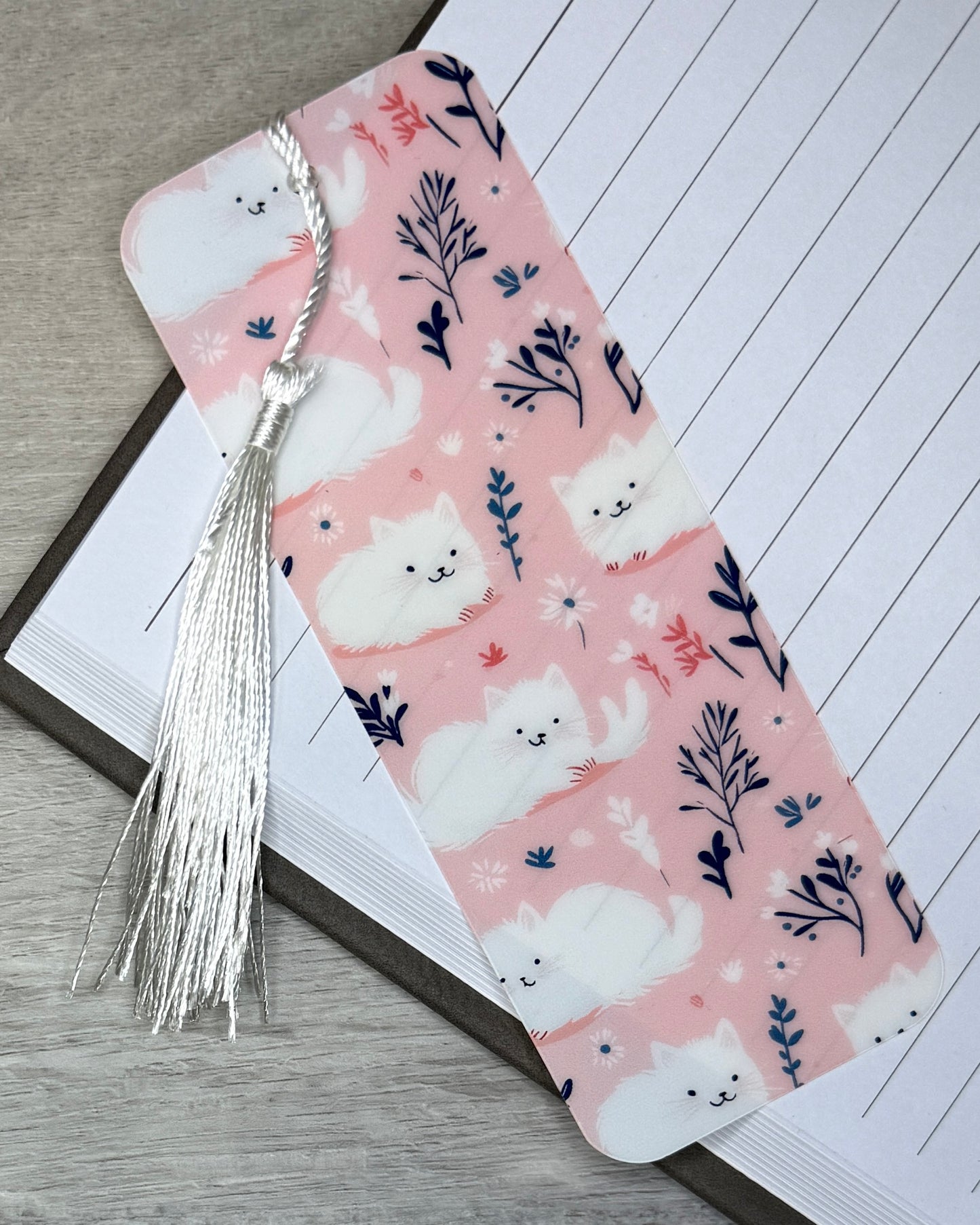 Pink Kitten Bookmark