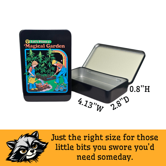 Let's Plant a Magical Garden Hinged Tin