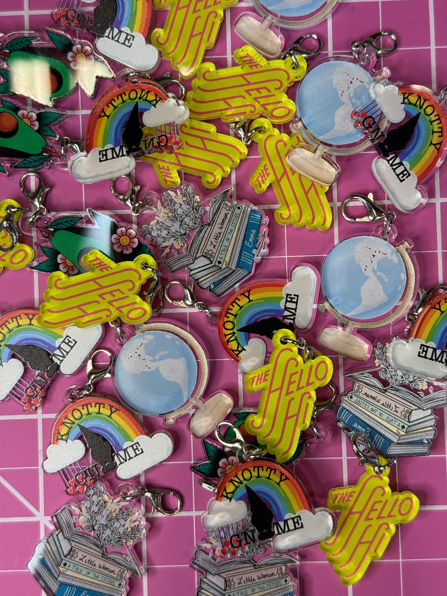 Custom Printed Charms