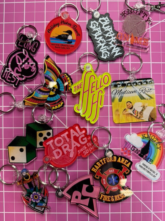 Custom Printed Keychains