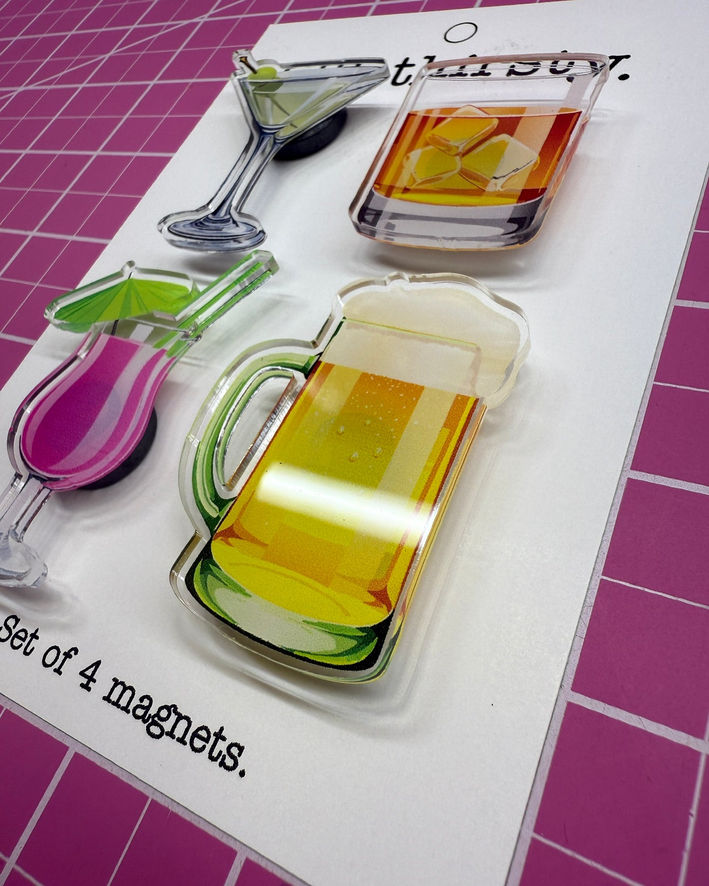 I'm Thirsty. Magnet Set