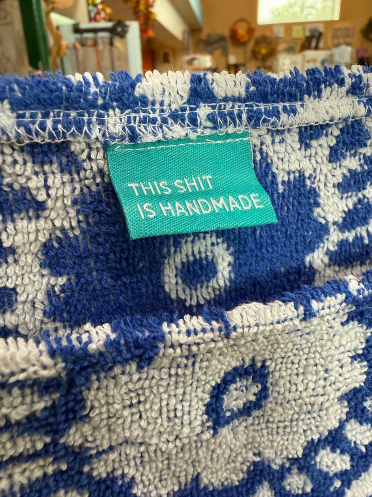 Blue Towel Shirt