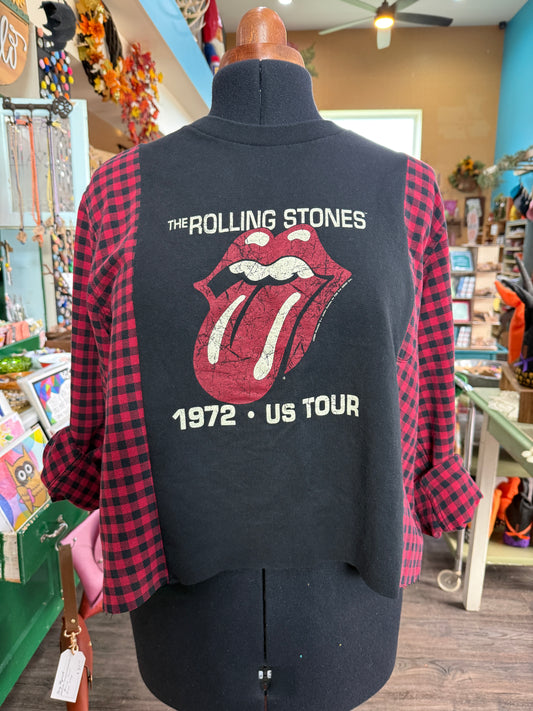 Rolling Stones Flannel/Tee