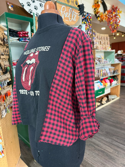 Rolling Stones Flannel/Tee