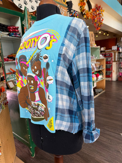 Booty O's Flannel/Tee
