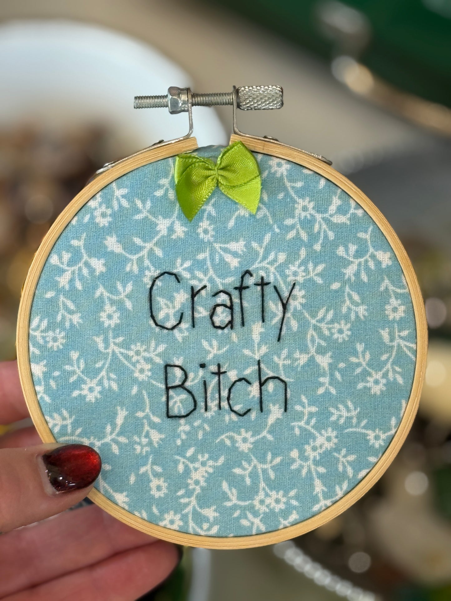 Crafty B*tch Embroidery