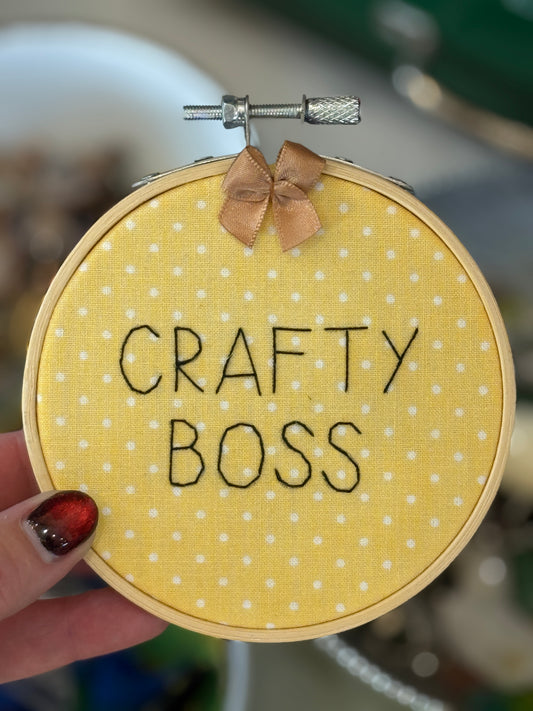 Crafty Boss Embroidery