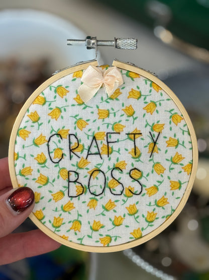 Crafty Boss Embroidery