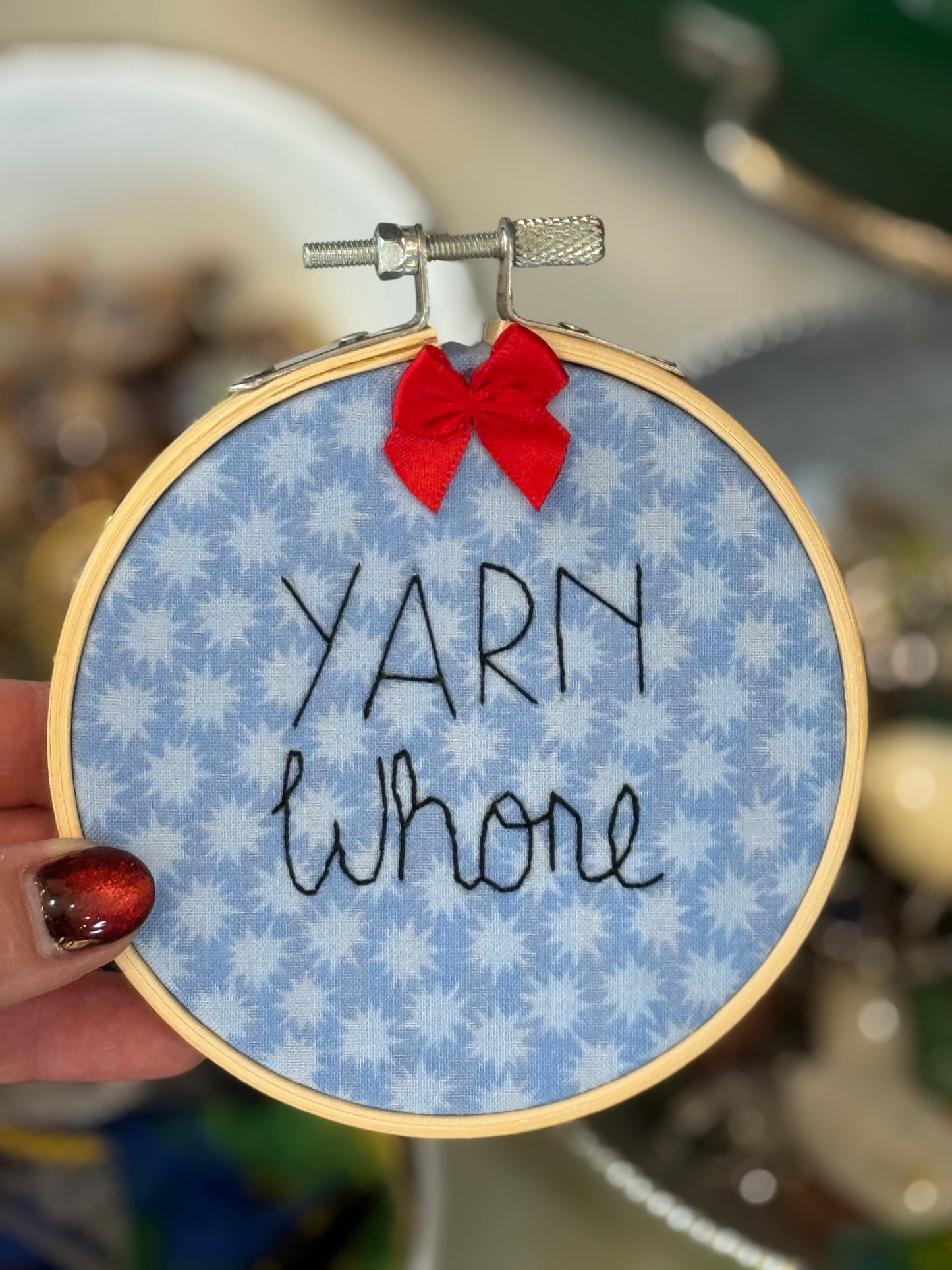 Yarn Wh*re Embroidery