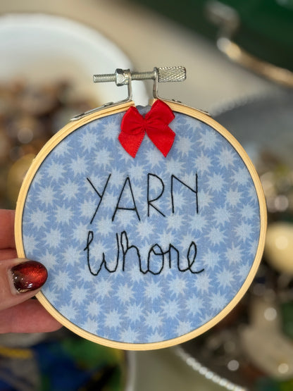 Yarn Wh*re Embroidery