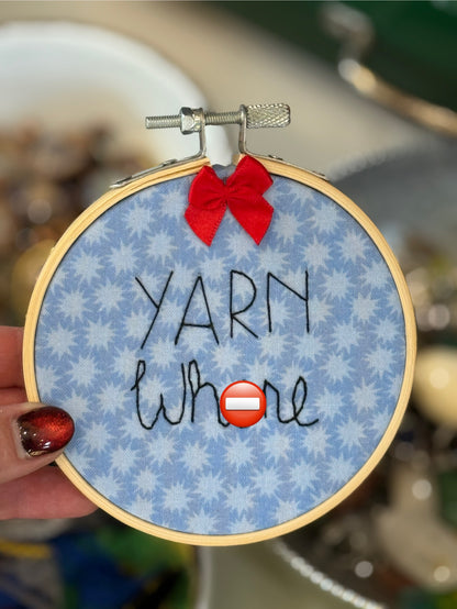 Yarn Wh*re Embroidery