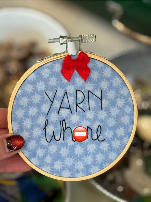 Yarn Wh*re Embroidery