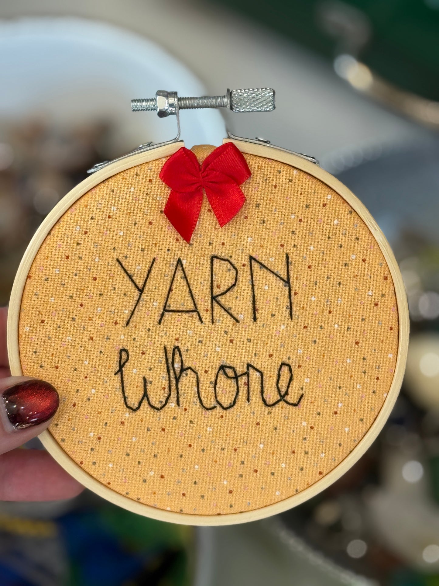 Yarn Wh*re Embroidery