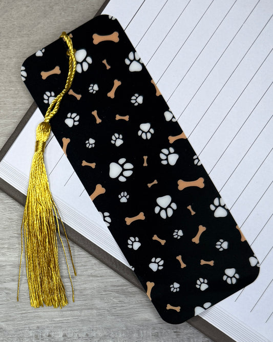 Dog Print Bookmark