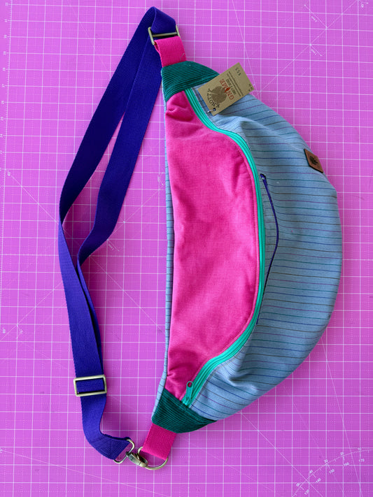 80s Colors Crossbody/Giant Bum Bag
