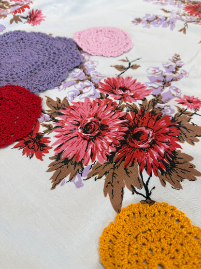 Custom Tablecloth Applique Upcycle