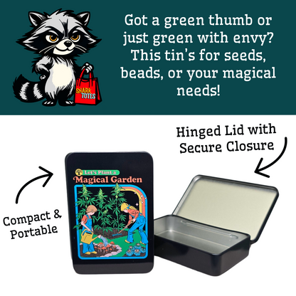 Let's Plant a Magical Garden Hinged Tin