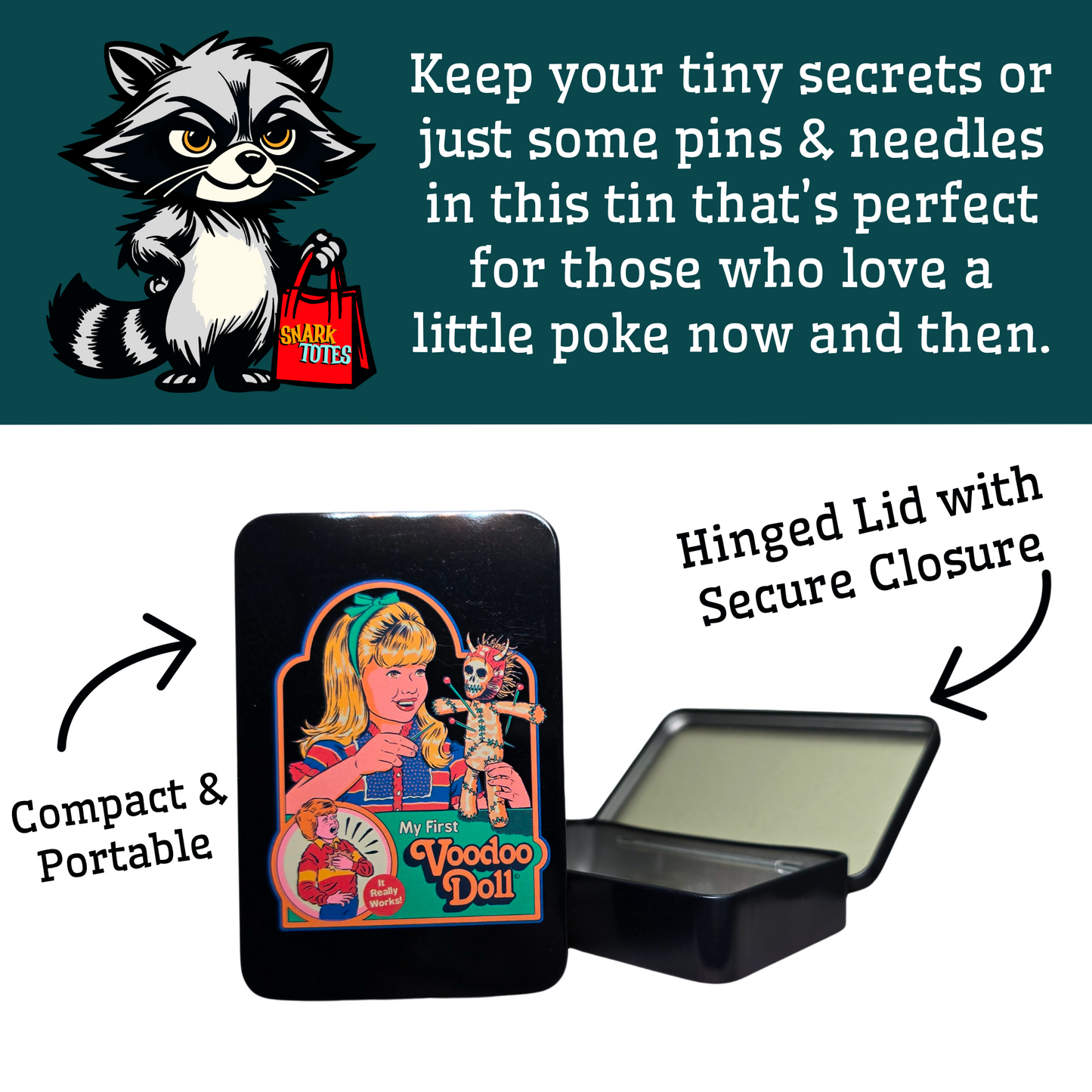 My First Voodoo Doll Hinged Tin